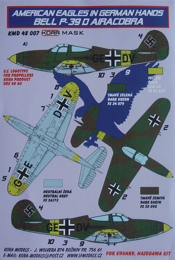 Bell P-39D Airacobra Luftwaffe